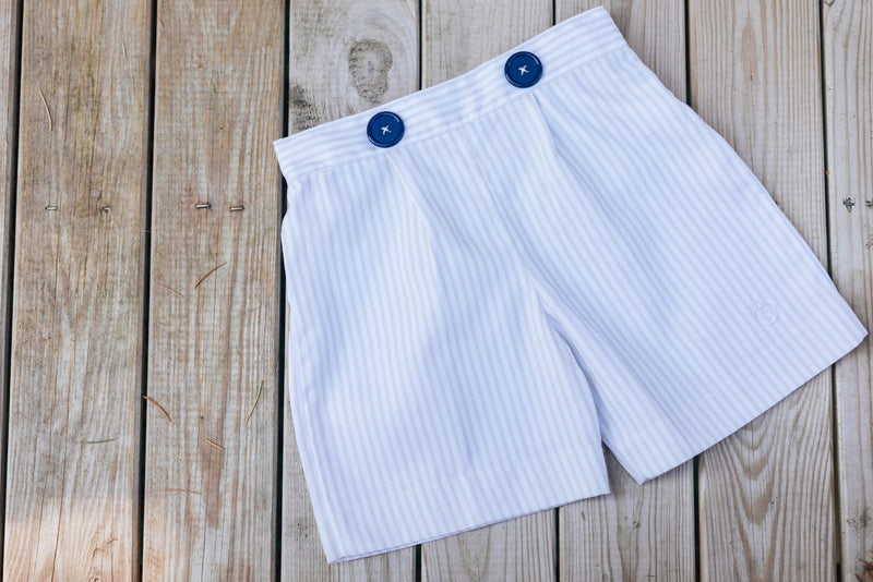 Max Shorts - Beige Stripes