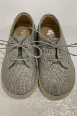 Linen Shoes with Laces