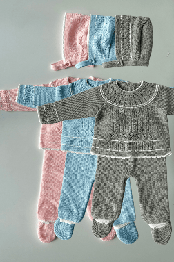 Newborn Knitted Set 3 Pieces