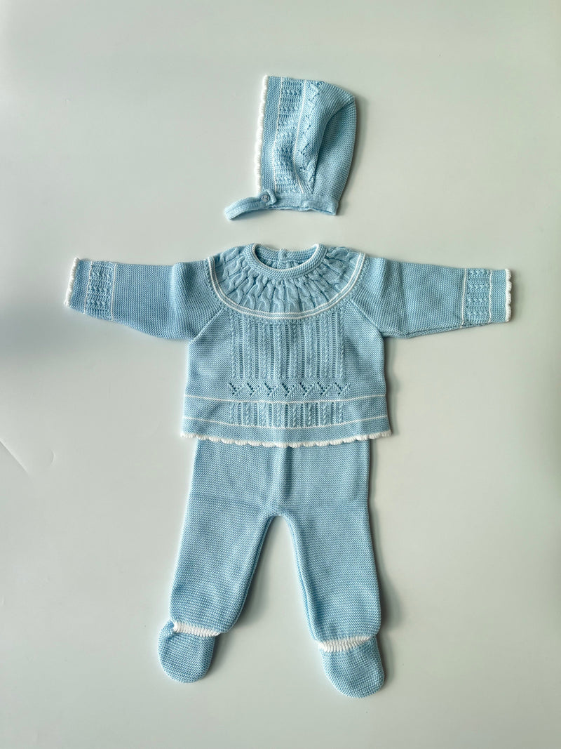 Newborn Knitted Set 3 Pieces